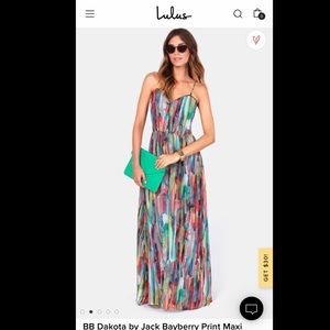 Bb Dakota by Jack Bayberry Print Maxi